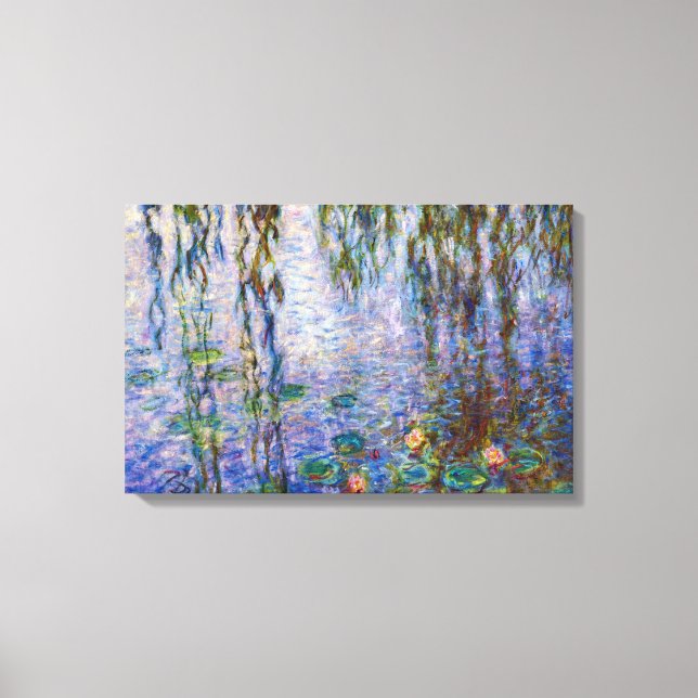 Toile Claude Monet - Lys d'eau (Recto)