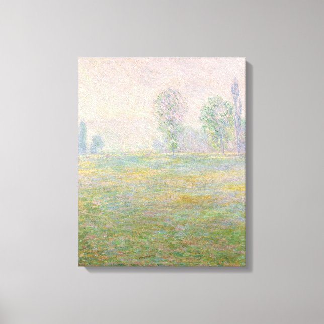Toile Claude Monet | Meadows à Giverny, 1888 (Recto)