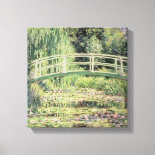 Toile Claude Monet Nenuphars blanc, 1899