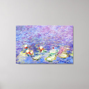 Toile Claude Monet - Nymphéas