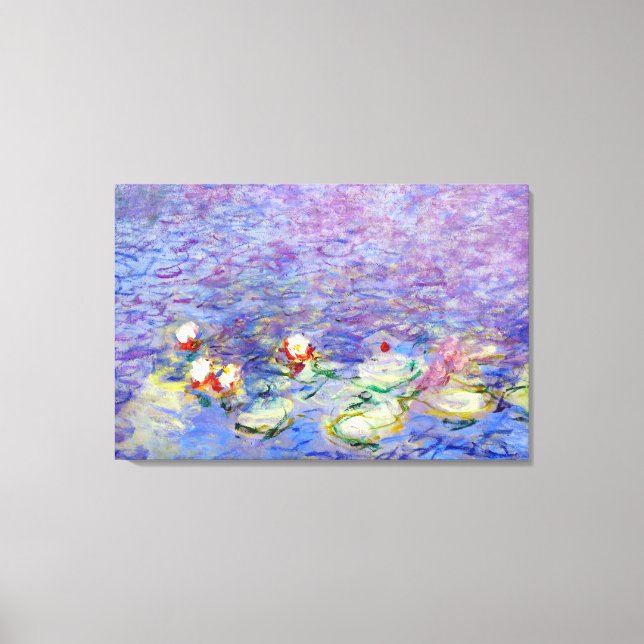 Toile Claude Monet - Nymphéas (Recto)