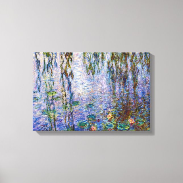 Toile Claude Monet - Nymphéas (Recto)