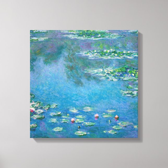Toile Claude Monet - Nymphéas 1906 (Recto)