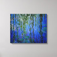 Claude Monet - Nymphéas avec saule pleureur