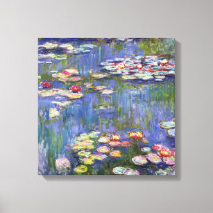 Toile Claude Monet - Nymphéas / Nymphéas