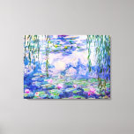 Toile Claude Monet - Nymphéas / Nymphéas 1919<br><div class="desc">Nymphéas (W.1852) - Claude Monet,  Huile sur toile,  1916-1919</div>