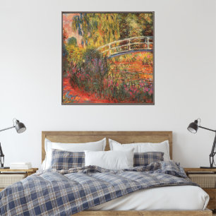 Toile Claude Monet Pont Japonais Giverny Art
