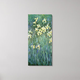 Toile Claude Monet The Yellow Irises