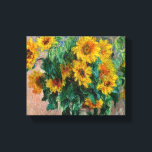 Toile Claude Monet - Tournesols<br><div class="desc">Claude Monet - Tournesols</div>