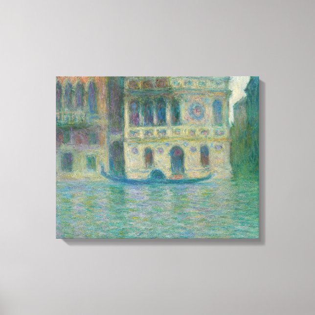 Toile Claude Monet - Venise, Palazzo Dario (Recto)