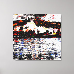 Toile Claude Monet_-_Vétheuil
