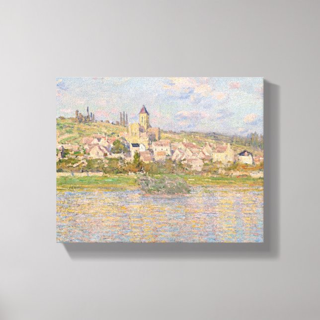 Toile Claude Monet - Vetheuil (Recto)
