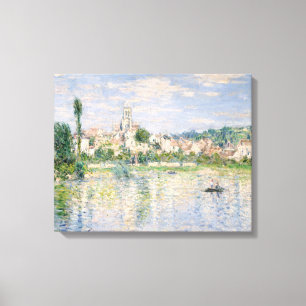 Toile Claude Monet - Vetheuil en été