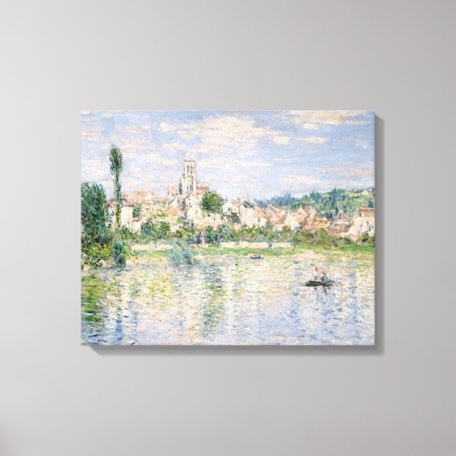 Toile Claude Monet - Vetheuil en été (Recto)