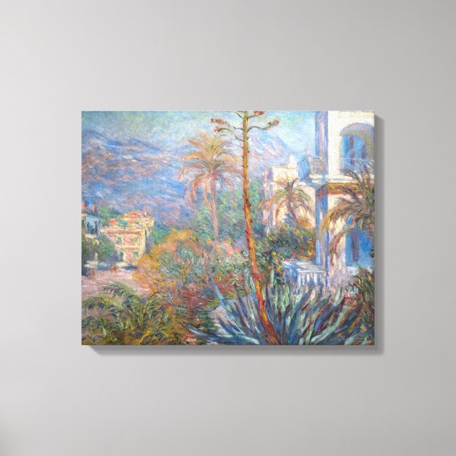 Toile Claude Monet - Villas à Bordighera (Recto)