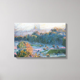 Toile Claude Monet - Vue des Tuileries, étude