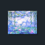 Toile Claude Monet Water Lilie L'Art Impressionniste Fra<br><div class="desc">Claude Monet Water Lilies Art French Impressionist Water Lilies (ou Nympheas) est une série d'environ 250 peintures à l'huile de l'impressionniste français Claude Monet. Les peintures représentent le jardin fleuri de Monet à Giverny.</div>