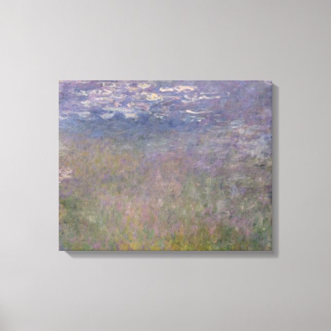 Toile Claude Monet | Water Lilies Agapanthus (Recto)