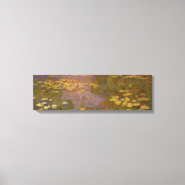 Toile Claude Monet | Water Lilies nymphées (Recto)