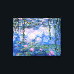 Toile Claude Monet Water Lillies 1919 Canvas<br><div class="desc">Artiste : Claude Monet Titre : Lys d'eau Année : 1919</div>