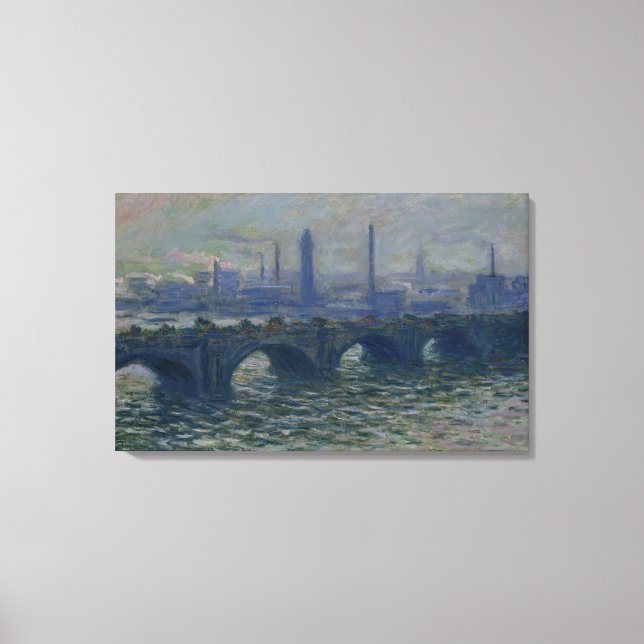 Toile Claude Monet | Waterloo Bridge, 1902 (Recto)