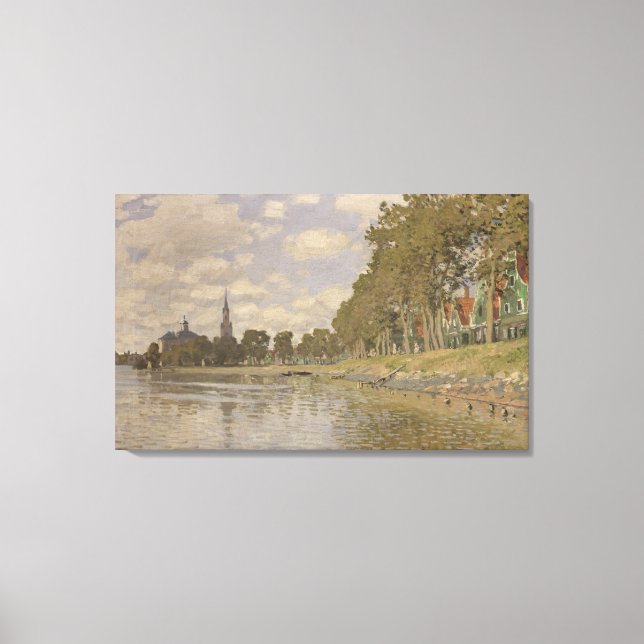 Toile Claude Monet | Zaandam 1871 (Recto)