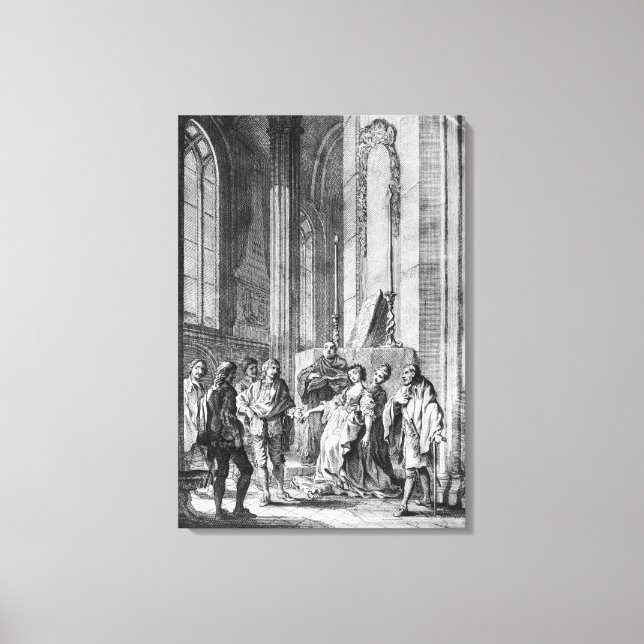 Toile Claudio accuse Héros de fidélité (Recto)