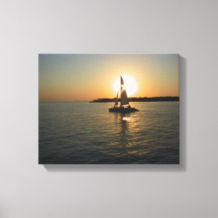Toile Clé West Sunset