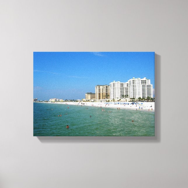 Toile Clearwater Beach, Floride (Recto)