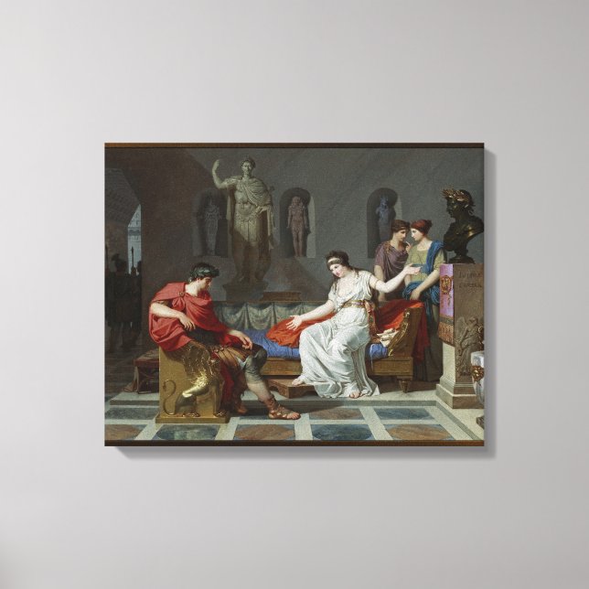 Toile Cléopâtre et octave par Louis Gauffier (Recto)