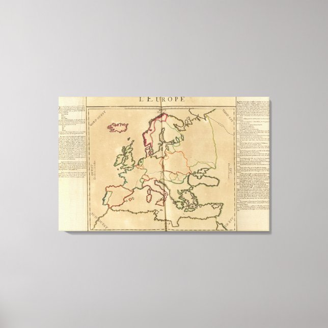 Toile Climat européen (Recto)