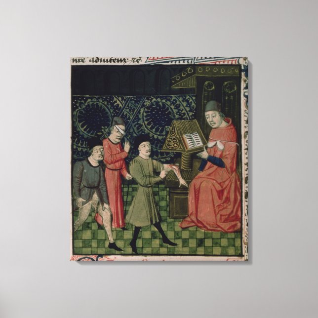 Toile Clinique du chirurgien, par Guy de Chauliac (Recto)