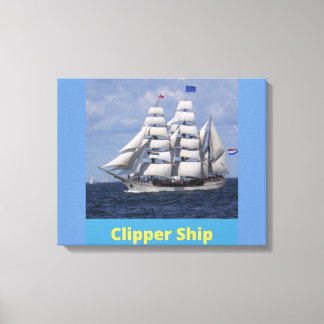 Toile Clipper Ship British Captain Canvas Wall Art