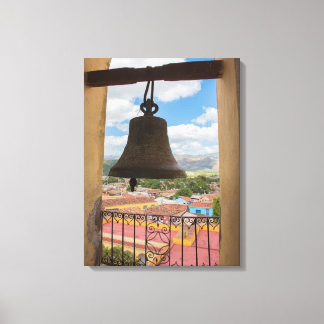 Toile Cloche dans une tour d'église, Cuba (Recto)