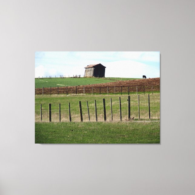 Toile clôture de la ferme (Recto)