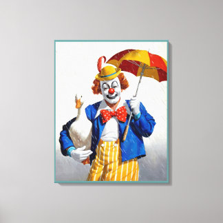 Toile clown 1