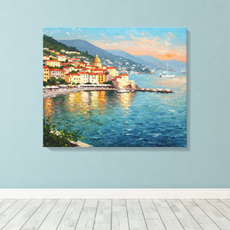 Toile Coastal Village