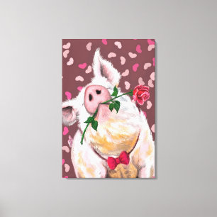 Toile Cochon Gentilhomme
