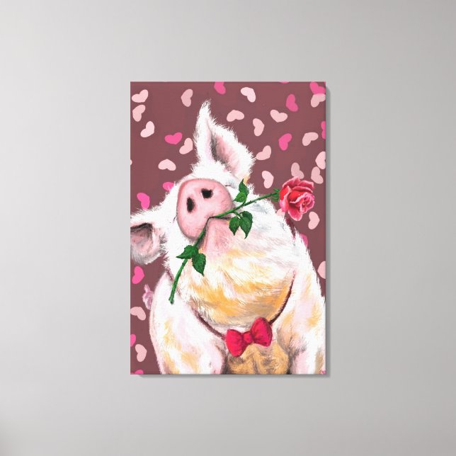 Toile Cochon Gentilhomme (Recto)