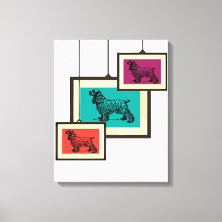 Toile cocker spaniel