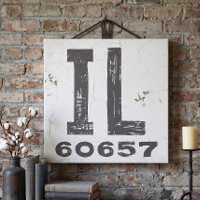 Code Postal Rustique de Ferme Illinois