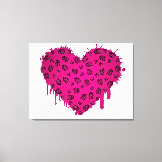 Toile coeur d'amorce (Recto)