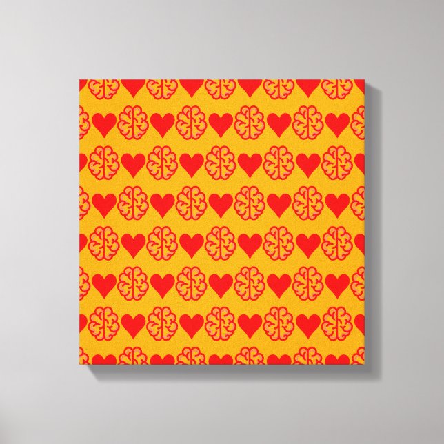 Toile Coeur et esprit (Recto)