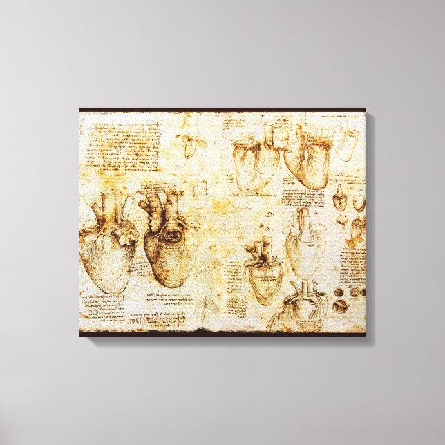Toile Coeur Et Ses Bateaux De Sang, Sepia (Recto)