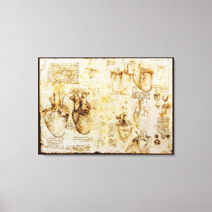 Toile Coeur Et Ses Bateaux De Sang, Sepia