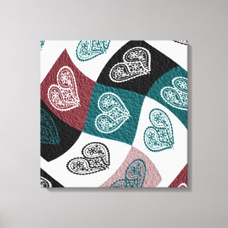 Toile Coeur floral Twist Canvas Art