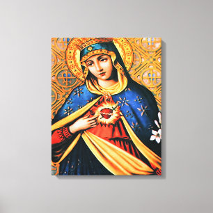Toile Coeur immaculé de Marie
