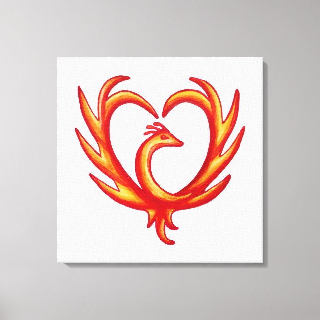 Toile Coeur Phoenix (Recto)