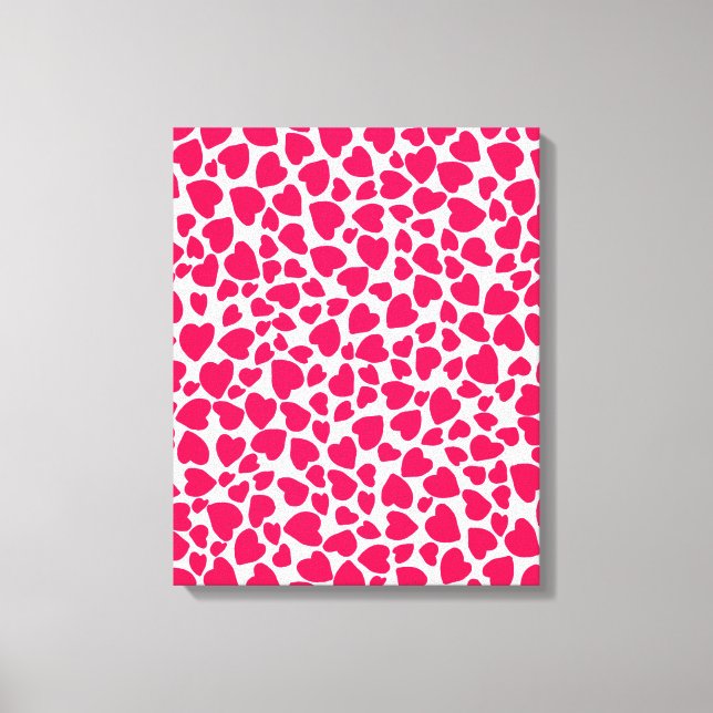 Toile Coeur poster de animal 2014 (Recto)