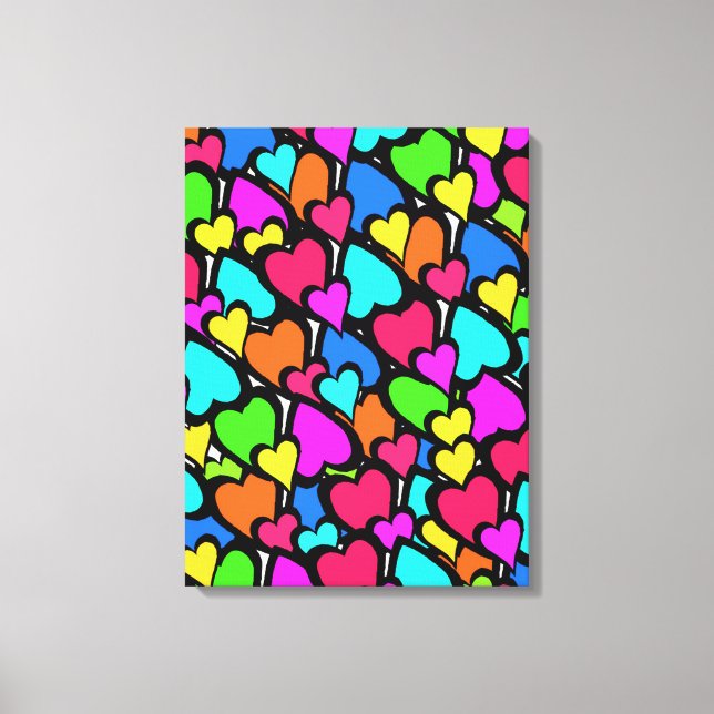 Toile Coeurs 2011 (Recto)